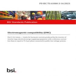 BS PD IEC TS 61000-3-16:2023