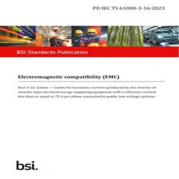 BS PD IEC TS 61000-3-16:2023