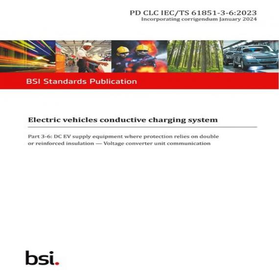 BS PD CLC IEC/TS 61851-3-6:2023