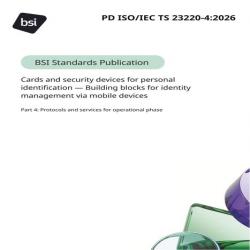 BS PD ISO/IEC TS 23220-4:2026