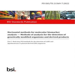 BS PD ISO/TS 21569-7:2022