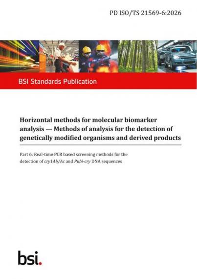 BS PD ISO/TS 21569-6:2026