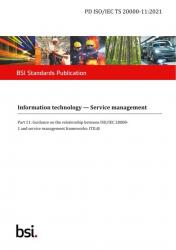 BS PD ISO/IEC TS 20000-11:2021