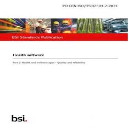 BS PD CEN ISO/TS 82304-2:2021