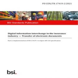 BS PD CEN/TR 17419-2:2021