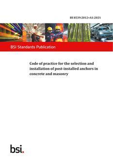 BS 8539:2012+A1:2021