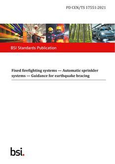 BS PD CEN/TS 17551:2021