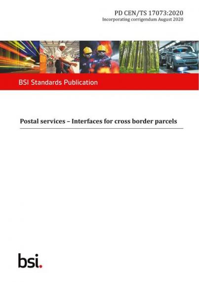BS PD CEN/TS 17073:2020