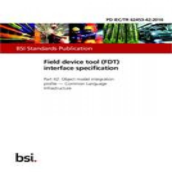 BS PD IEC/TR 62453-42:2016