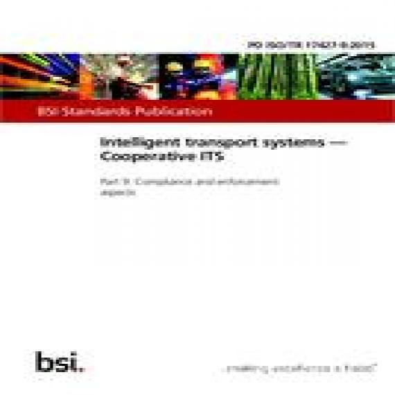 BS PD ISO/TR 17427-9:2015