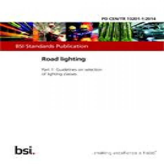 BS PD CEN/TR 13201-1:2014