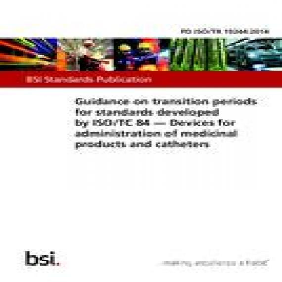 BS PD ISO/TR 19244:2014