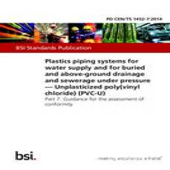BS PD CEN/TS 1452-7:2014