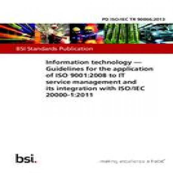BS PD ISO/IEC TR 90006:2013