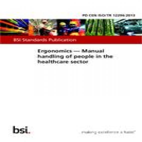 BS PD CEN ISO/TR 12296:2013