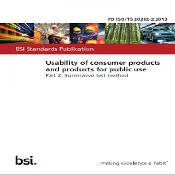 BS PD ISO/TS 20282-2:2013