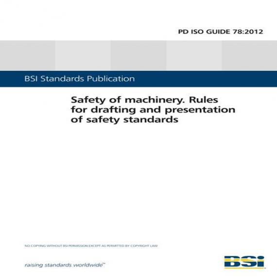 BS PD ISO GUIDE 78:2012