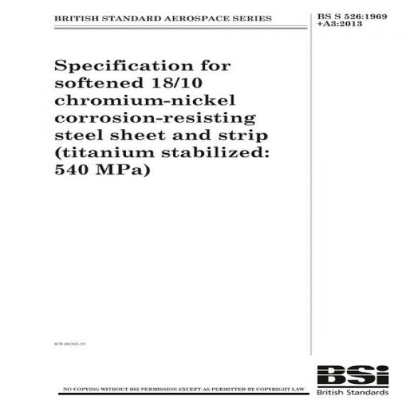 BS S 526:1969+A3:2013