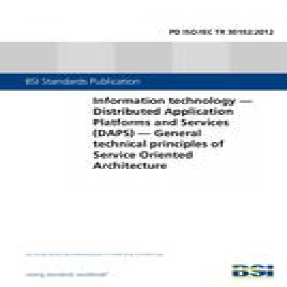 BS PD ISO/IEC TR 30102:2012