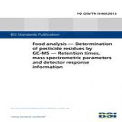 BS PD CEN/TR 16468:2013