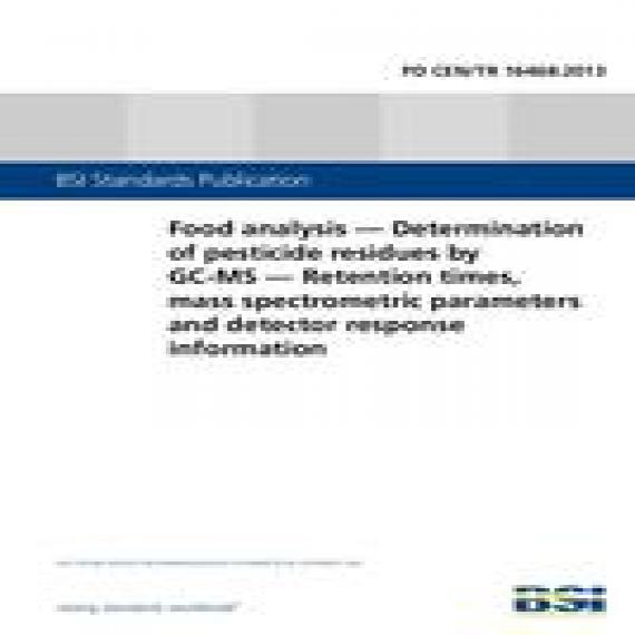 BS PD CEN/TR 16468:2013