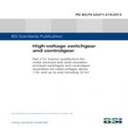 BS PD IEC/TS 62271-210:2013
