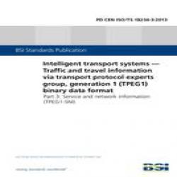 BS PD CEN ISO/TS 18234-3 : 2013