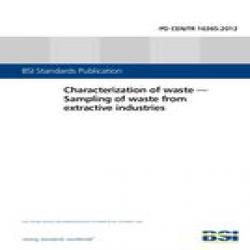 BS PD CEN/TR 16365:2012