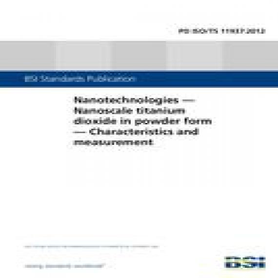 BS PD ISO/TS 11937:2012