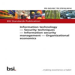 BS PD ISO/IEC TR 27016:2014
