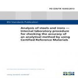 BS PD CEN/TR 10350:2013