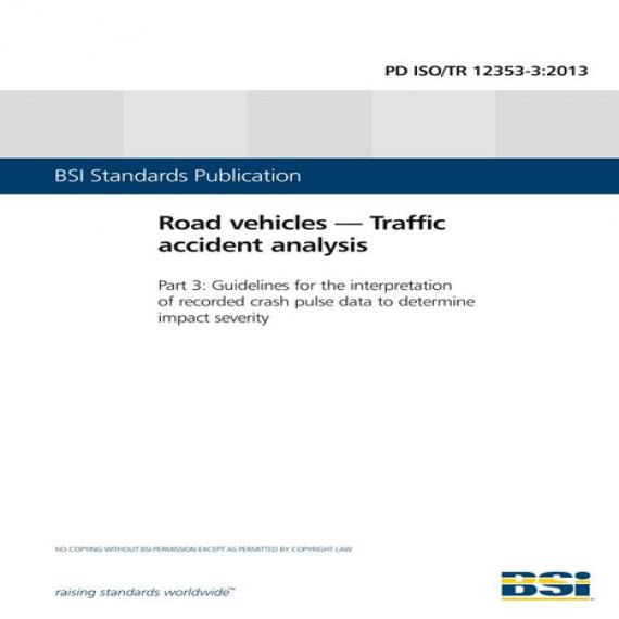 BS PD ISO/TR 12353-3:2013