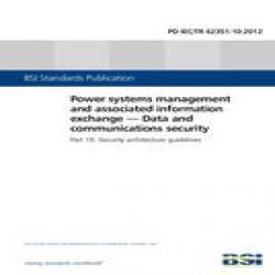 BS PD IEC/TR 62351-10:2012