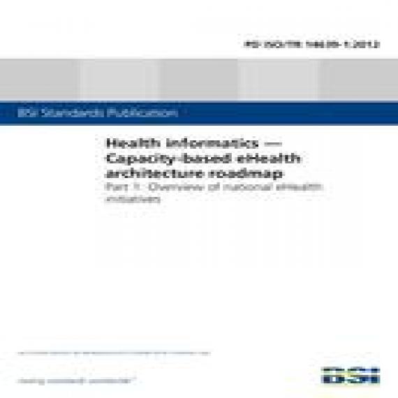 BS PD ISO/TR 14639-1:2012