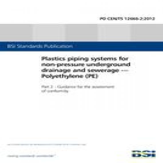 BS PD CEN/TS 12666-2:2012