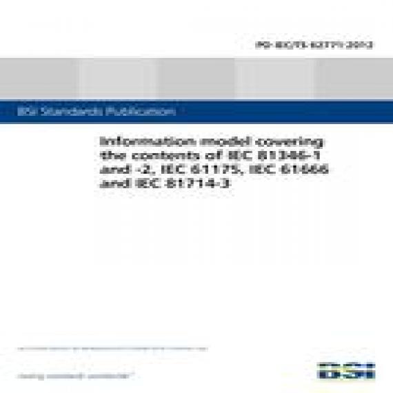 BS PD IEC/TS 62771:2012