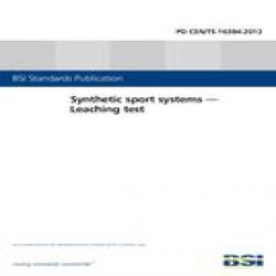 BS PD CEN/TS 16384:2012