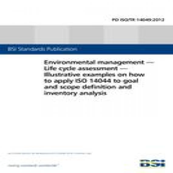 BS PD ISO/TR 14049:2012