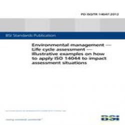 BS PD ISO/TR 14047:2012