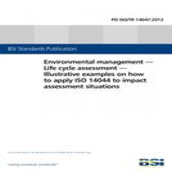 BS PD ISO/TR 14047:2012