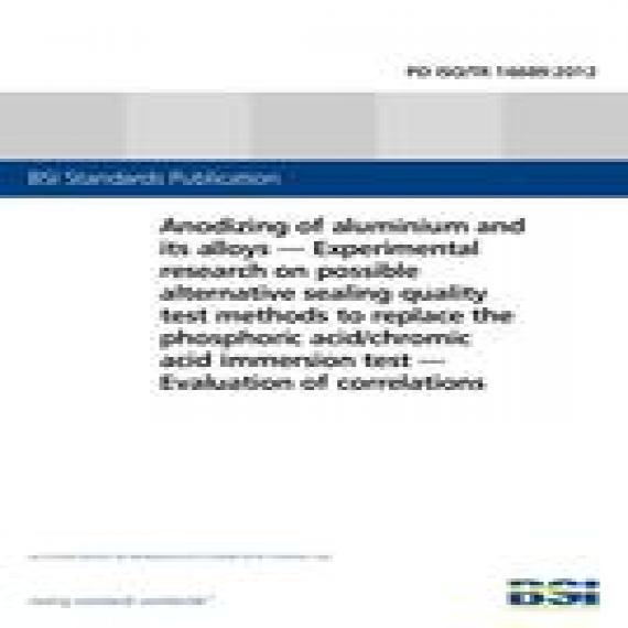 BS PD ISO/TR 16689:2012
