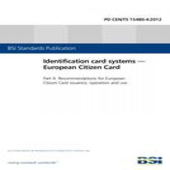 BS PD CEN/TS 15480-4:2012