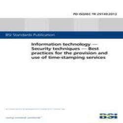 BS PD ISO/IEC TR 29149:2012