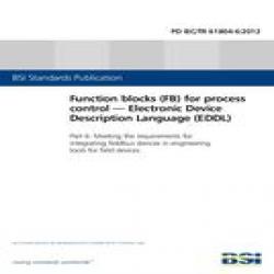 BS PD IEC/TR 61804-6:2012