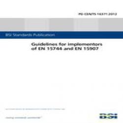 BS PD CEN/TS 16371:2012