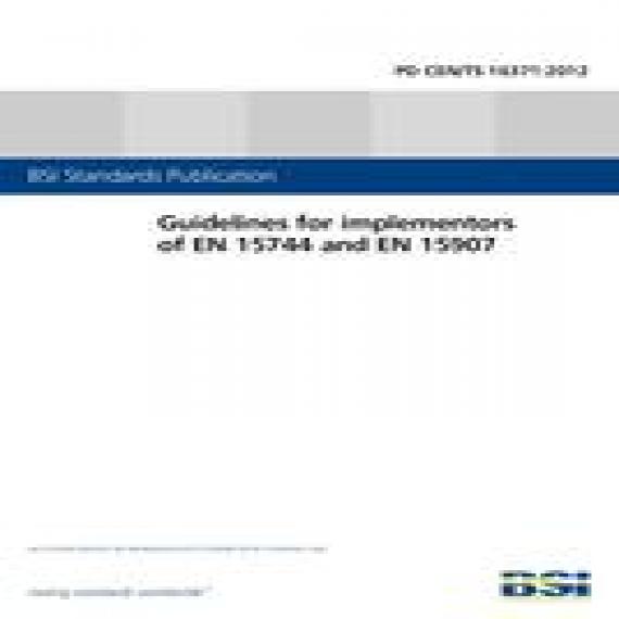 BS PD CEN/TS 16371:2012