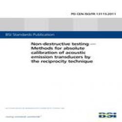 BS PD CEN ISO/TR 13115:2011