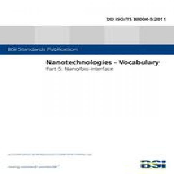 BS DD ISO/TS 80004-5:2011