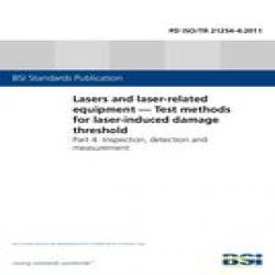 BS PD ISO/TR 21254-4:2011