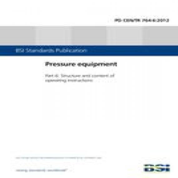 BS PD CEN/TR 764-6:2012